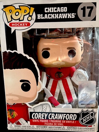 Funko Pop! Vinyl: Corey Crawford #17 Chicago Blackhawks