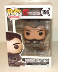 POP! Dominic Santiago GEARS OF WAR Funko Figure 196 Small Edge Tears on Box LOOK