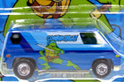 HOT WHEELS 2022 POP CULTURE SERIES TEENAGE MUTANT NINJA TURTLES 70'S VAN
