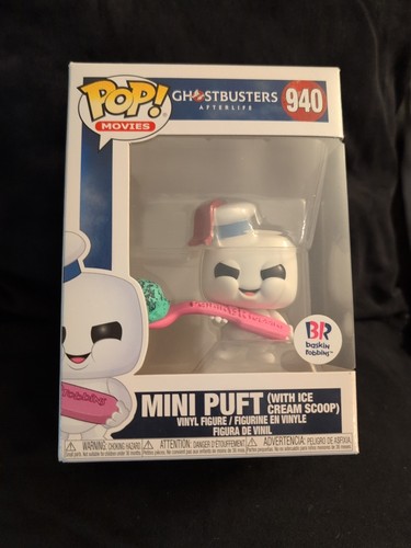 Funko Pop! Movies Ghostbusters Afterlife MINI PUFT (WITH ICE CREAM SCOOP) #940