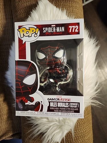 Funko Pop! Vinyl: Marvel - Miles Morales (Advanced Tech Suit) #772