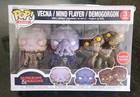 Dungeons & Dragons Funko Pop! Vecna Mind Flayer Demogorgon  3pk Gamestop Exclusv