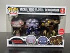 Funko Pop! Dungeons & Dragons VECNA FLAYER DEMOGORGON #3pk EXCLUSIVE Free Ship