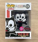 Funko Pop Felix The Cat Flocked #526 + Free Protector