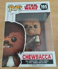 FUNKO POP! STAR WARS CHEWBACCA BOBBLE-HEAD #195 & PROTECTOR - VERY RARE....