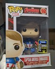 Captain America Unmasked Summer Con 2015 Exclusive #92 Funko Pop Box Flaws