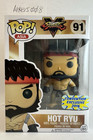 SDCC 2016 Funko Pop Hot Ryu Street Fighter 91 Convention Exclusive