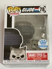 Funko GI Joe Snake Eyes with Timber 78 Pop Figure Fuko Shop Exclusive