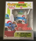 Funko Pop! 243 Teenage Mutant Ninja Turtles & Target Bullseye Dog in Ninja Mask