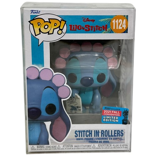 Funko POP Stitch In Rollers 1124 Vinyl Figure Lilo & Stitch 2021 Fall Convention