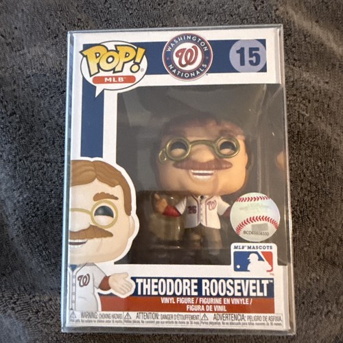 Funko Pop! Vinyl: MLB Mascots Theodore Roosevelt #15 With Protector