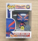 Funko Pop Marvel Spider-Man Spider-Verse Spider-Man 2099 GITD #1267 + Protector