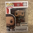 NEW damaged  ￼Funko Pop! WWE - Roman Reigns (Metallic) - Amazon (Exclusive) #98