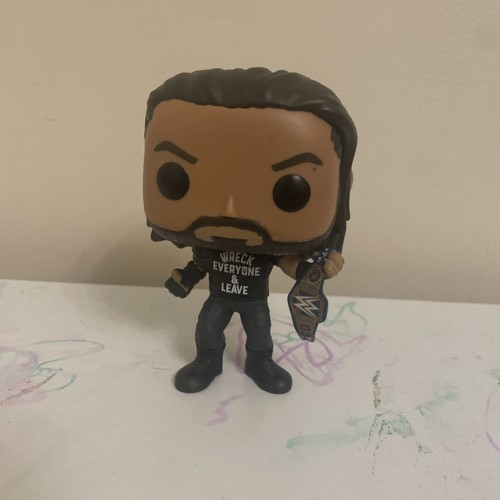 Roman Reigns Funko Pop! WWE Figure #98 Amazon Exclusive Universal Title Shield