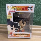 *WATER DAMAGED* Funko Pop! Dragon Ball Goku Eating Noodles Amazon #710 Figure