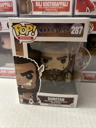Funko Pop! Movies Warcraft Durotan #287 With Protector