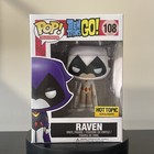 Funko Pop Teen Titans GO WHITE RAVEN 108 Hot Topic Exclusive Figure Vaulted Rare