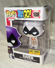 Funko Pop Teen Titans GO WHITE RAVEN 108 Hot Topic Exclusive Figure Vaulted Rare