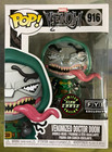 Funko Pop Venomized Doctor Doom Glow Chase  #916 FYE Exclusive In Protector