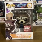Funko Pop! Guardians of the Galaxy Vol.2 Rocket with Groot #211  Collector Corps