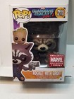 Funko Pop Guardians of The Galaxy Vol.2 - Rocket With Groot Collector Corps #211