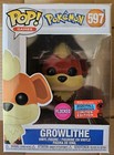 Funko Pop ! Pokemon Growlithe Flocked #597 2020 Fall Convention