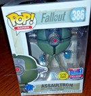 Funko Pop! Games Fallout #386 Assaultron Exclusive NYCC 2018 Glow in the Dark