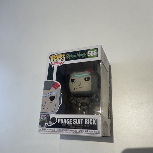 Funko Pop! Animation: Rick and Morty #566 Purge Suit Rick Figure New Sealed Box