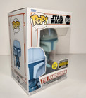 Star Wars The Mandalorian #345 Glow in the Dark EE Exclusive Funko Pop GITD