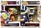 IRON MAIDEN Funko Pop Rocks CYBORG EDDIE 438 & SENJUTSU EDDIE 439 DB w/Protector