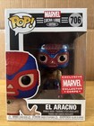 Funko Pop Marvel Lucha Libre #706 El Aracno Marvel Exclusive Used Minor Box Dmg