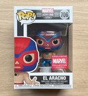 Funko Pop Marvel Lucha Libre El Aracno MCC #706 + Free Protector