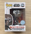 Funko Pop Star Wars The Mandalorian Mudhorn Battle #564 + Free Protector