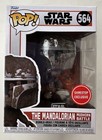 Funko Pop! Star Wars The Mandalorian Mudhorn Battle 564 GameStop W/ Protector