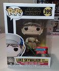 Funko Pop! Star Wars #399 Luke Skywalker Jedi Training - NYCC - Free Protector!