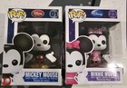 RARE Funko POP! Disney Store Mickey Mouse #01 Red Logo Displays Nice! Series 1