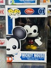 Funko Pop Mickey Mouse #01 Red Label Disney Store Vaulted Rare Series 1 MINTY