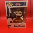 Funko Pop Mickey Mouse #01 - Red Label Disney Store - Vaulted NICE! RARE