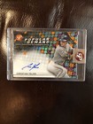 2022 Topps Pristine Orange Popular Demand Auto Christian Yelich #8 Of 25