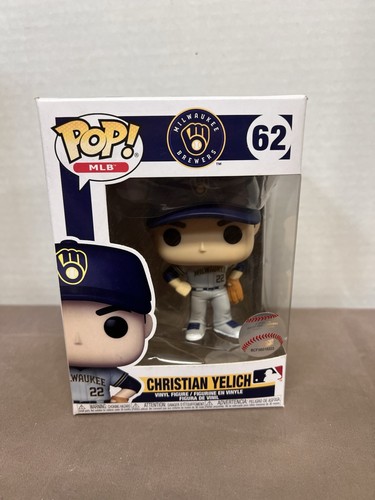 Christian Yelich Milwaukee Brewers FUNK MLB POP VINYL # 62