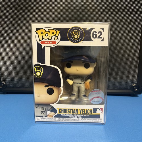 Milwaukee Brewers Christian Yelich #62 Funko Pop MLB Baseball Brand New