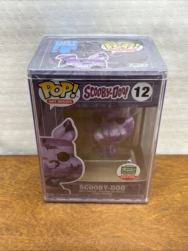Funko POP! Art Series Scooby-Doo! Purple Bats #12 Exclusive with HARDSTACK