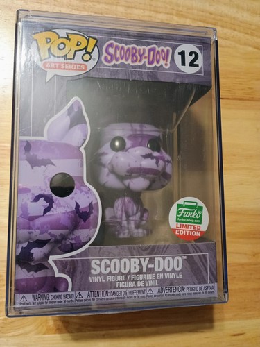 Funko POP! Art Series Scooby-Doo! Purple #12 Exclusive with HARDSTACK Sealed
