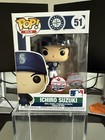 Seattle Mariners Ichiro Suzuki Navy Funko Pop! #51 LE /1000 SGA W/ Hardstack