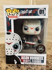FUNKO POP JASON VOORHEES FRIDAY THE 13TH CHASE BLUE GLOW  WITH POP ARMOR RARE