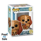 1553 Lady with Puppy - Disney Lady and the Tramp Funko POP - Brand New