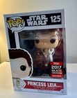 NIB, Funko Pop, Star Wars Princess Leia, 2017 Galactic Convention, #125