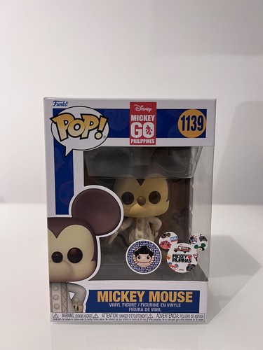 Funko Pop! Disney Go Philippines Mickey Mouse (Chase Sepia) #1139 w/protector