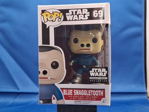 Funko POP Star Wars BLUE SNAGGLETOOTH Smuggler's Bounty in box, see pictures