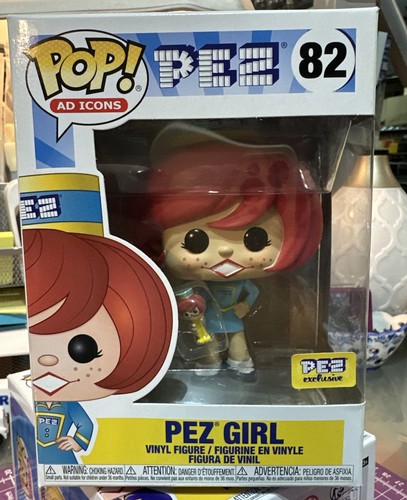 Funko POP! Ad Icons PEZ #82 PEZ Girl Red Head PEZ Exclusive NIB Gift Quality